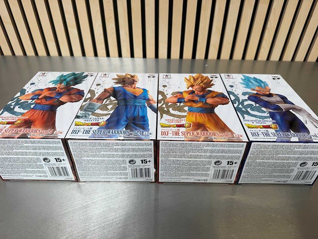 Banpresto / craneking - dragon ball super dxf the super warriors vol.4 & vol.5 collectiefiguren (4x) - afbeelding 5 van  9