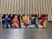 Banpresto / craneking - dragon ball z banpresto blood of saiyans & match makers collectiefiguren (5x) - afbeelding 1 van  11
