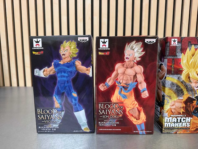 Banpresto / craneking - dragon ball z banpresto blood of saiyans & match makers collectiefiguren (5x) - afbeelding 7 van  11