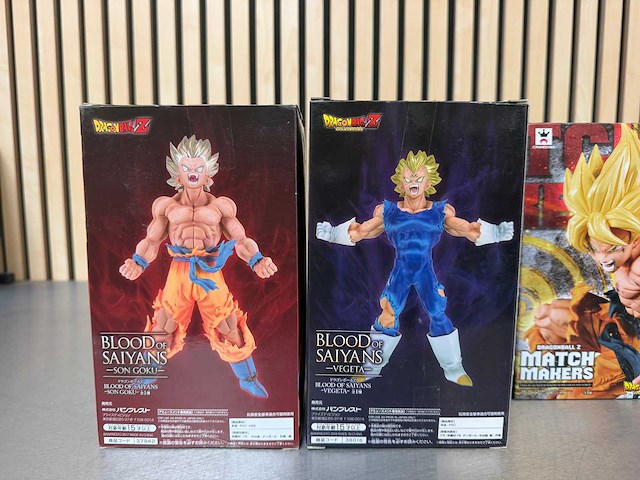 Banpresto / craneking - dragon ball z banpresto blood of saiyans & match makers collectiefiguren (5x) - afbeelding 8 van  11
