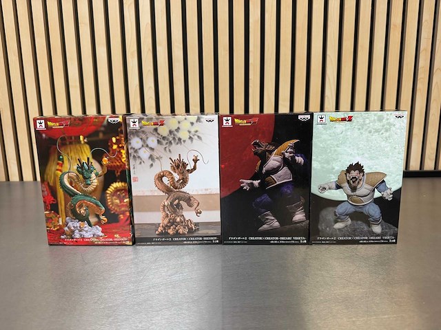 Banpresto / craneking - dragon ball z creator x creator collectiefiguur (4x) - afbeelding 1 van  13
