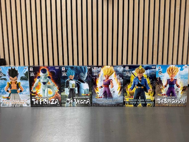 Banpresto / craneking - dragon ball z / dragon ball super master stars piece collectiefiguren (6x) - afbeelding 1 van  12
