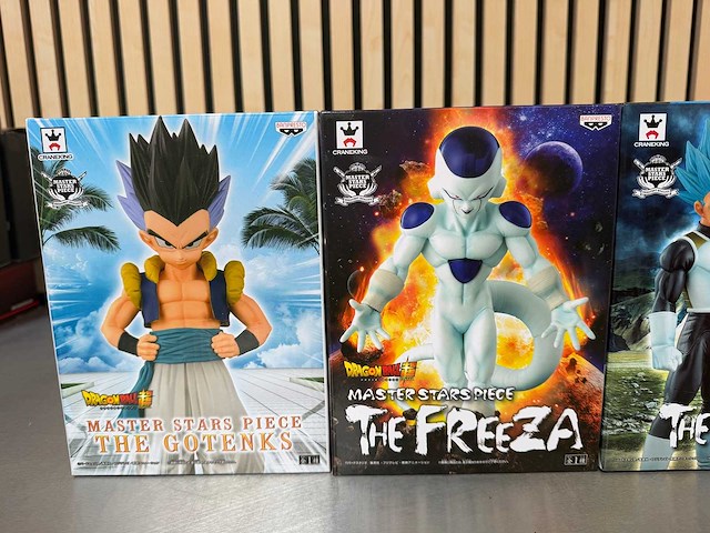 Banpresto / craneking - dragon ball z / dragon ball super master stars piece collectiefiguren (6x) - afbeelding 5 van  12
