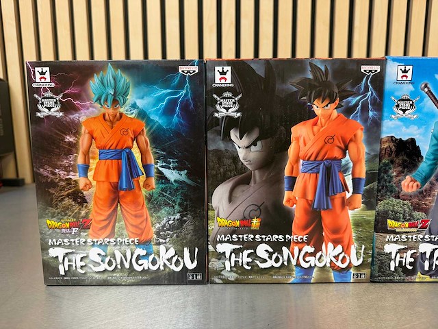 Banpresto / craneking - dragon ball z master stars piece collectiefiguren (5x) - afbeelding 2 van  7