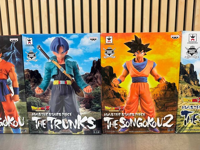 Banpresto / craneking - dragon ball z master stars piece collectiefiguren (5x) - afbeelding 3 van  7