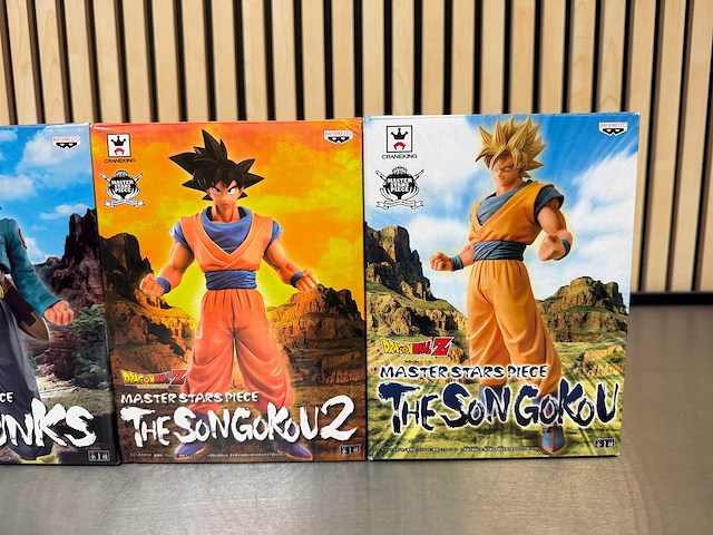 Banpresto / craneking - dragon ball z master stars piece collectiefiguren (5x) - afbeelding 4 van  7