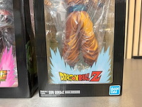 Banpresto grandista - super saiyan rosé manga dimensions / son goku #2 manga dimensions - dragon ball manga dimensions collectiefiguur (2x) - afbeelding 5 van  9