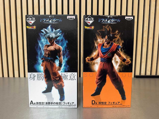Banpresto / ichiban kuji - dragon ball super collectiefiguren (2x) - afbeelding 1 van  7