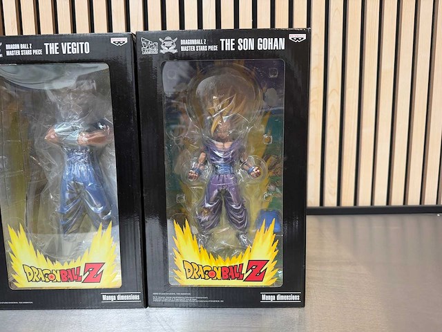 Banpresto master stars piece - the vegeta / the vegito / the son gohan manga dimensions - dragon ball z manga dimensions collectiefiguur (3x) - afbeelding 4 van  11
