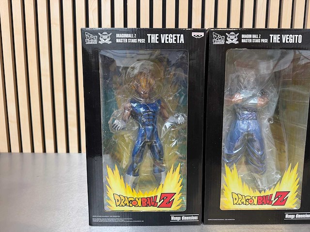 Banpresto master stars piece - the vegeta / the vegito / the son gohan manga dimensions - dragon ball z manga dimensions collectiefiguur (3x) - afbeelding 8 van  11