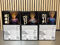 Banpresto master stars piece - the vegeta / the vegito / the son gohan manga dimensions - dragon ball z manga dimensions collectiefiguur (3x) - afbeelding 10 van  11