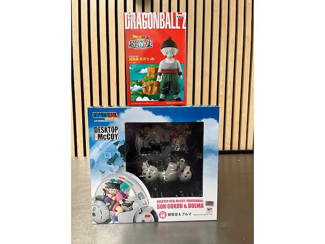Banpresto / megahouse - dragon ball / dragon ball z collectiefiguur (2x) - afbeelding 1 van  4