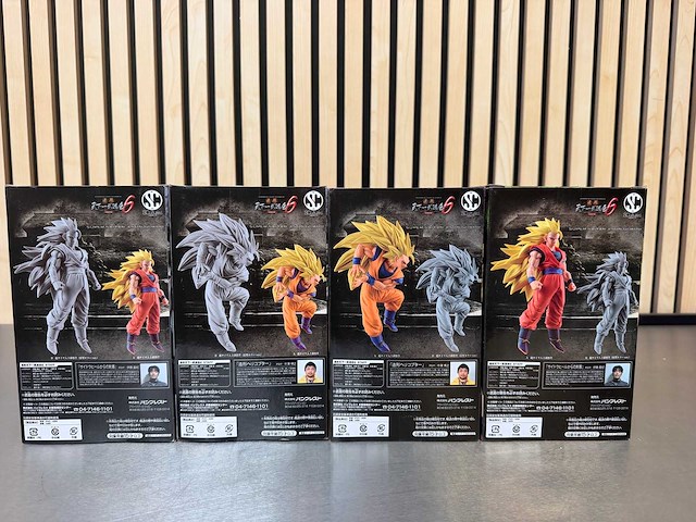 Banpresto scultures big budoukai 6-serie - dragon ball super collectiefiguur (4x) - afbeelding 2 van  10