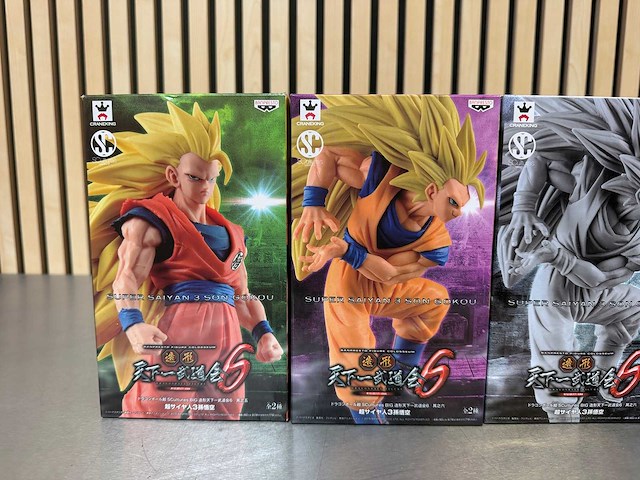 Banpresto scultures big budoukai 6-serie - dragon ball super collectiefiguur (4x) - afbeelding 3 van  10
