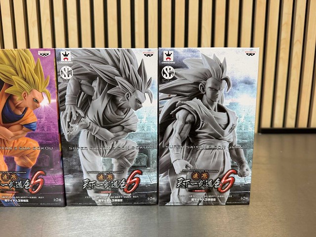 Banpresto scultures big budoukai 6-serie - dragon ball super collectiefiguur (4x) - afbeelding 4 van  10
