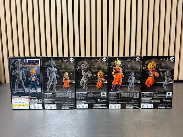 Banpresto scultures big budoukai 6-serie - dragon ball super collectiefiguur (5x) - afbeelding 5 van  12