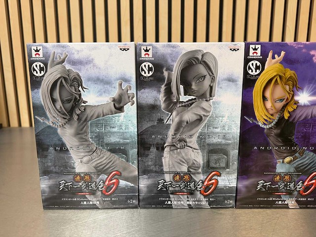 Banpresto scultures big figure colosseum zoukei tenkaichi budoukai 6-serie - dragon ball z collectiefiguur (4x) - afbeelding 2 van  6