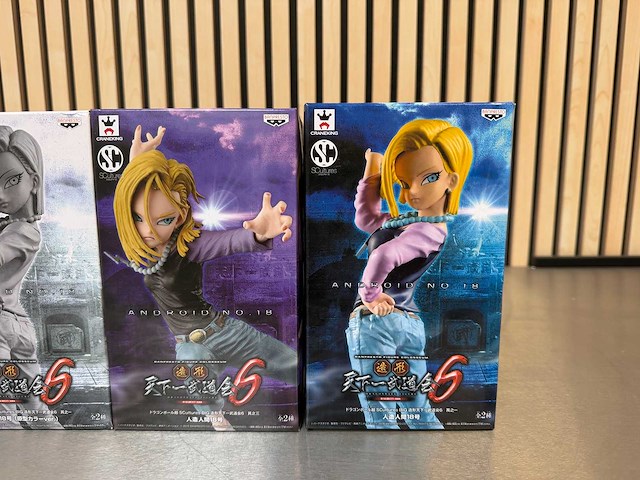 Banpresto scultures big figure colosseum zoukei tenkaichi budoukai 6-serie - dragon ball z collectiefiguur (4x) - afbeelding 3 van  6