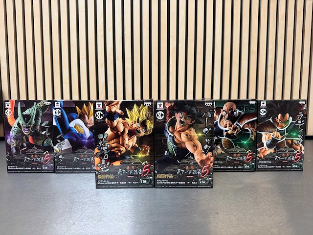Banpresto scultures big zoukei tenkaichi budoukai 5-serie - dragon ball z collectiefiguur (6x) - afbeelding 1 van  9