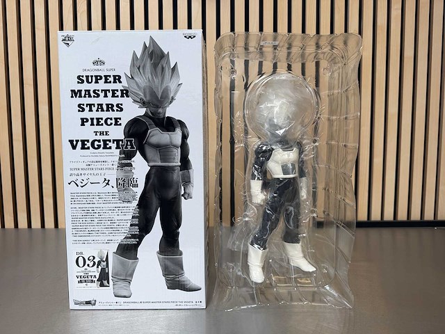 Banpresto super master stars piece - the vegeta the tones c - dragon ball super vegeta collectiefiguur - afbeelding 1 van  8