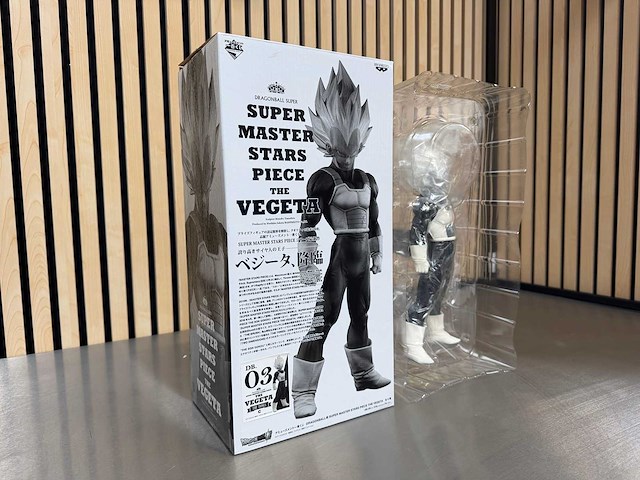 Banpresto super master stars piece - the vegeta the tones c - dragon ball super vegeta collectiefiguur - afbeelding 4 van  8