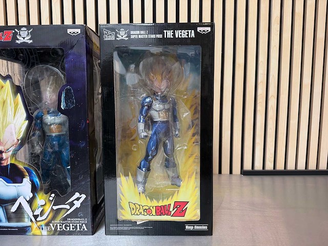 Banpresto super master stars piece - the vegeta / the vegeta manga dimensions - dragon ball z vegeta collectiefiguur (2x) - afbeelding 2 van  8