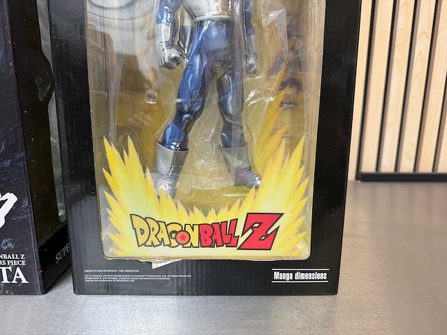 Banpresto super master stars piece - the vegeta / the vegeta manga dimensions - dragon ball z vegeta collectiefiguur (2x) - afbeelding 4 van  8