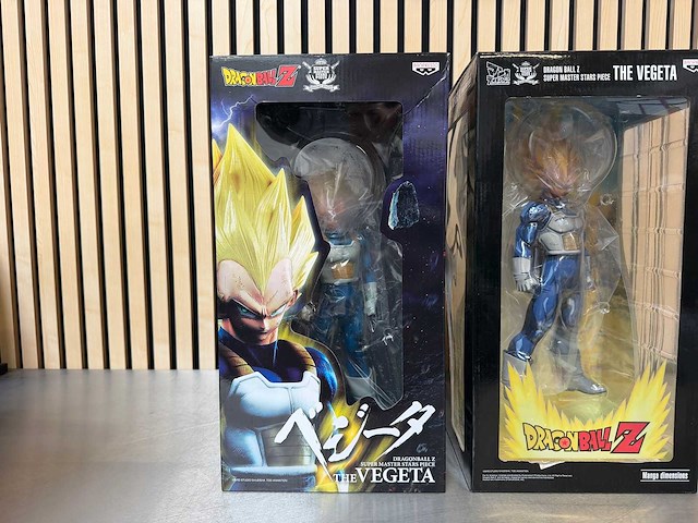 Banpresto super master stars piece - the vegeta / the vegeta manga dimensions - dragon ball z vegeta collectiefiguur (2x) - afbeelding 5 van  8