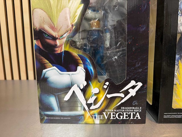 Banpresto super master stars piece - the vegeta / the vegeta manga dimensions - dragon ball z vegeta collectiefiguur (2x) - afbeelding 6 van  8