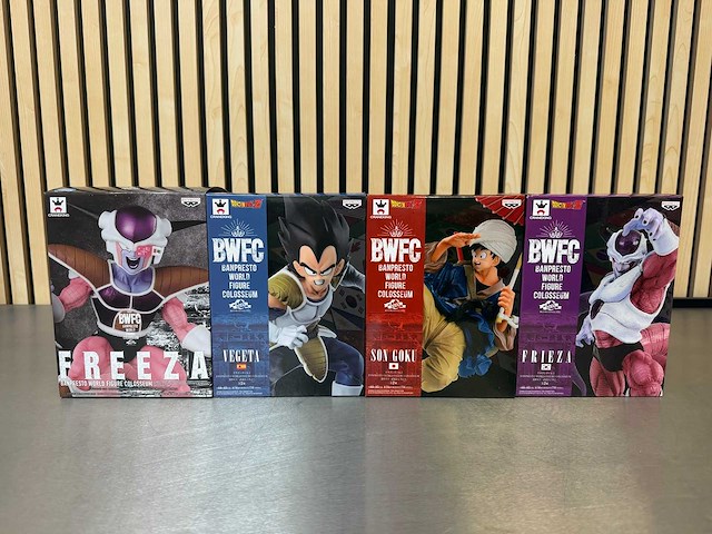 Banpresto world figure colosseum (bwfc) - dragon ball z bwfc collectiefiguur (4x) - afbeelding 1 van  8