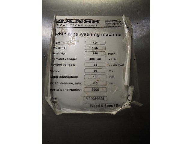 Banss schlacht- und fördertechnik gmbh - afbeelding 2 van  11