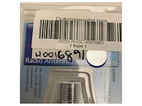 Banten vhf-antennemontering 4-weg laydown corrosiebestendige chromen beugel - afbeelding 2 van  3