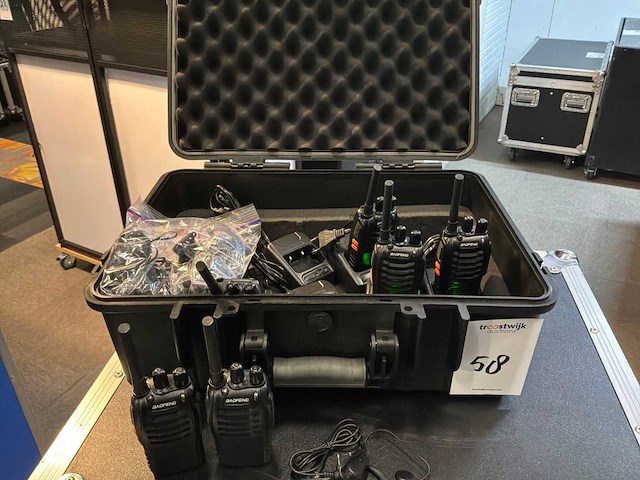 Baofeng bf-88e portofoon (6x) - afbeelding 1 van  3