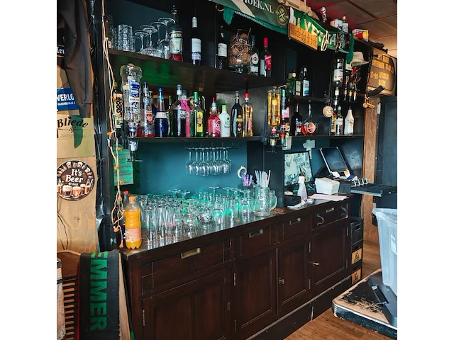 Bar achterwand kast zonder in houd - afbeelding 2 van  3