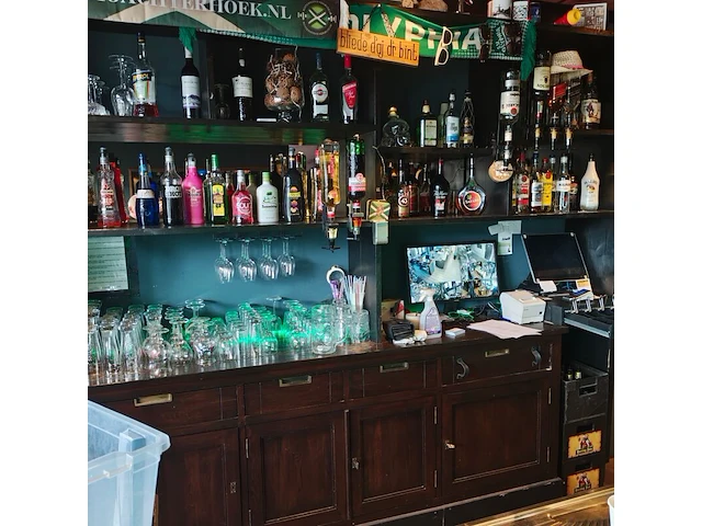 Bar achterwand kast zonder in houd - afbeelding 3 van  3