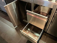 Bar achterwand met rvs spoel- en werktafel (c) - afbeelding 2 van  12