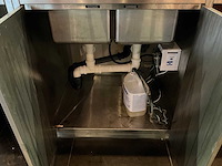 Bar achterwand met rvs spoel- en werktafel (c) - afbeelding 11 van  12