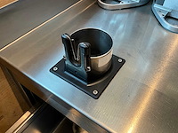 Bar achterwand met rvs spoel- en werktafel (c) - afbeelding 4 van  16