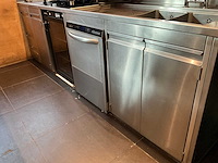 Bar achterwand met rvs spoel- en werktafel (c) - afbeelding 12 van  16