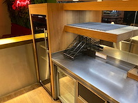 Bar achterwand met rvs werktafel (c) - afbeelding 7 van  18