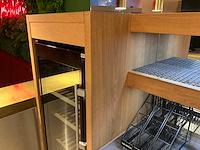 Bar achterwand met rvs werktafel (c) - afbeelding 8 van  18