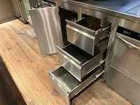 Bar achterwand met rvs werktafel (c) - afbeelding 4 van  18