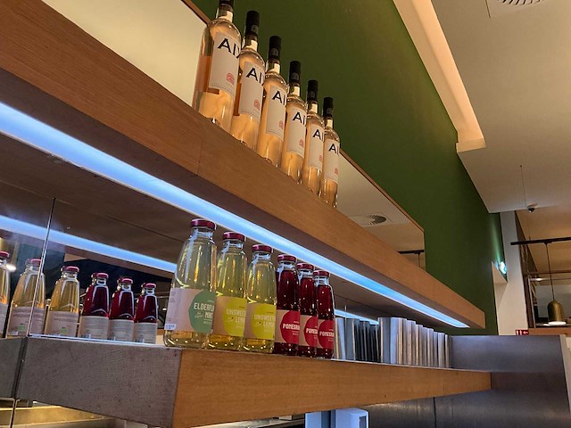 Bar achterwand met rvs werktafel (c) - afbeelding 10 van  18