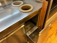 Bar achterwand met rvs werktafel (c) - afbeelding 13 van  18