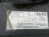 Bar cargolift bb 1500s4 laadklep - afbeelding 4 van  5