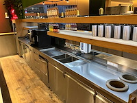 Bar met koelingen, koelvitrine & achterwand (combinatiekavel 2 en 3) - afbeelding 10 van  10