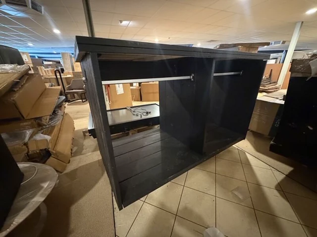Bar tafel kast zwart - afbeelding 4 van  4