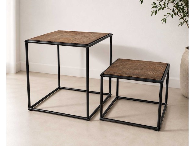 Bara salontafel set van 2 - afbeelding 1 van  12