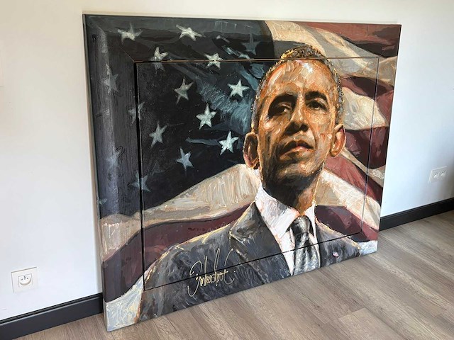 Barack obama – peter donkersloot - afbeelding 2 van  7