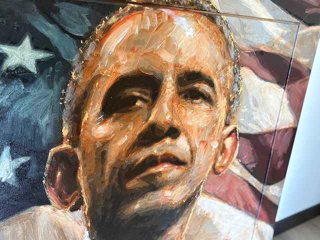 Barack obama – peter donkersloot - afbeelding 4 van  7